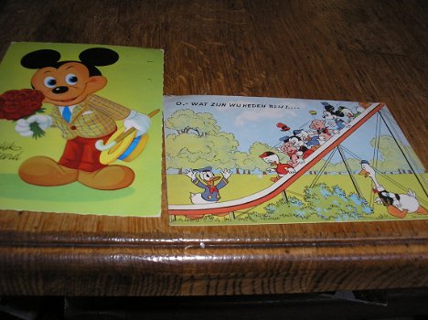 Disney, donald duck kaarten, - jaar 1965? - 3