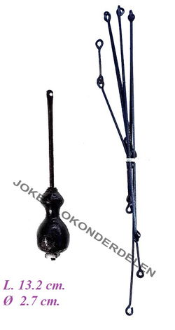 = Comtoise slingerklootje + draad =42627
