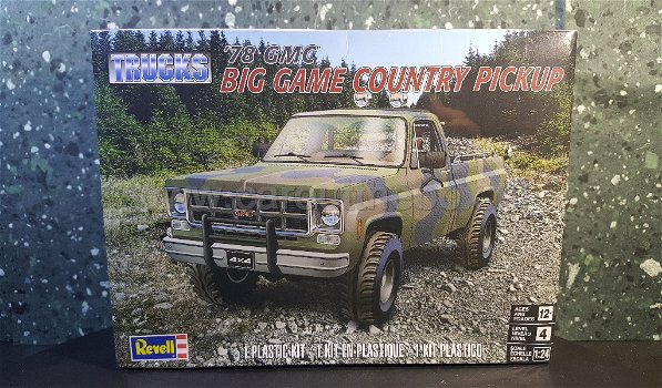 1978 GMC BIG GAME country pickup 1:24 Revell - 0