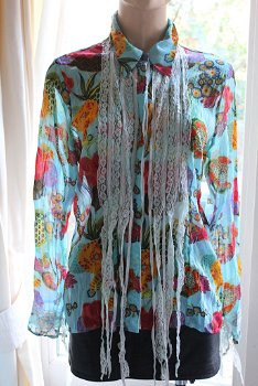 Bohemian blouse - maat L - 0