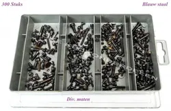 ± 300 Boutjes uit div. uurwerken=div. maten=40452