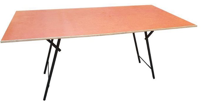 5% KORTING Goedkope Klaptafel BUDGET vouwtafel inklaptafel - 1