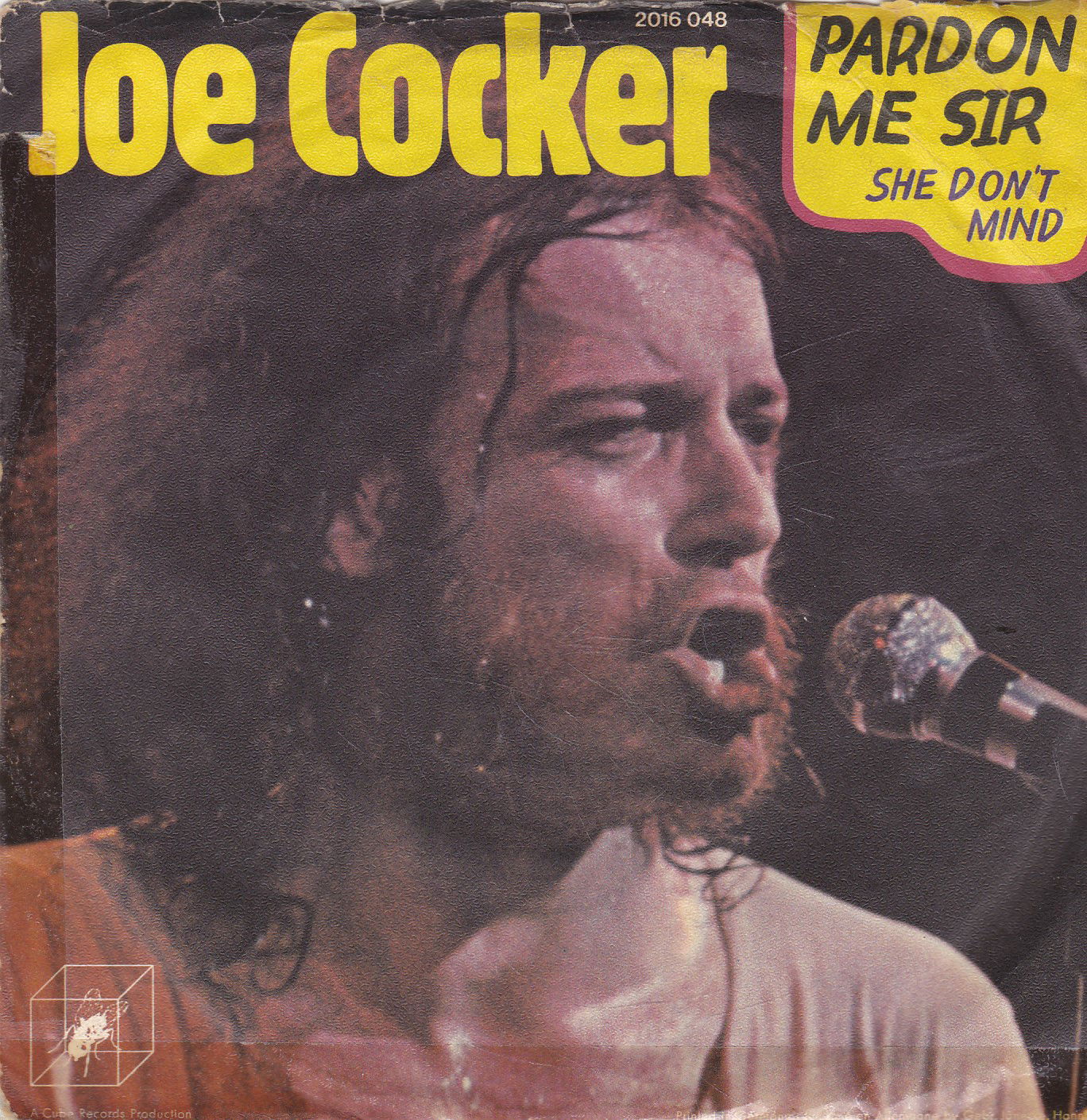 Single Joe Cocker - Pardon me sir - nr. 1