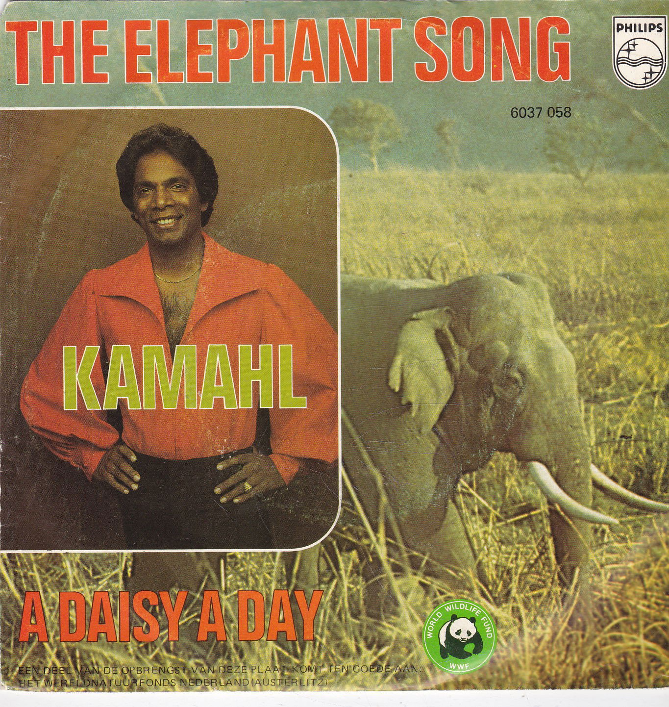 Single Kamahl - The elephant song - nr. 1