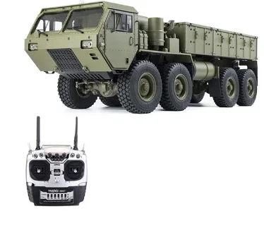 HG HG-P801 M983 Light Sound Function Version 2.4G 8CH 1:12 8x8 US Army Military Truck RC Car - 0