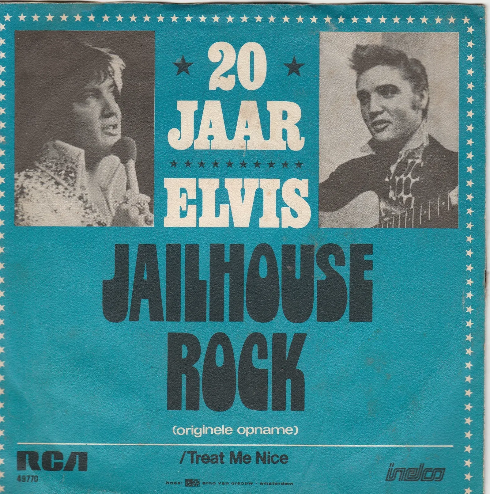 Elvis Presley - Jailhouse Rock & Treat Me Nice (20jr ELVIS) - nr. 1