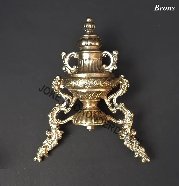 = Klokstel ornament = brons =42630 - nr. 1