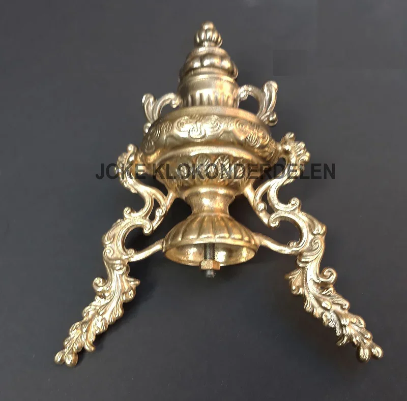 = Klokstel ornament = brons =42630 - Afbeelding 3