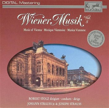 Robert Stolz – Wiener Musik Vol. 8 (CD) Nieuw - 0