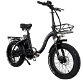 CMACEWHEEL Y20 Electric Moped Bike 20 x 4.0 Fat Tires Five Speeds 750W Motor - 1 - Thumbnail