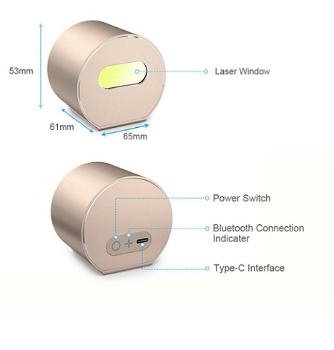 LaserPecker L1 Mini Bluetooth Laser Engraver Machine App Control Overheat Shutdown with - 4