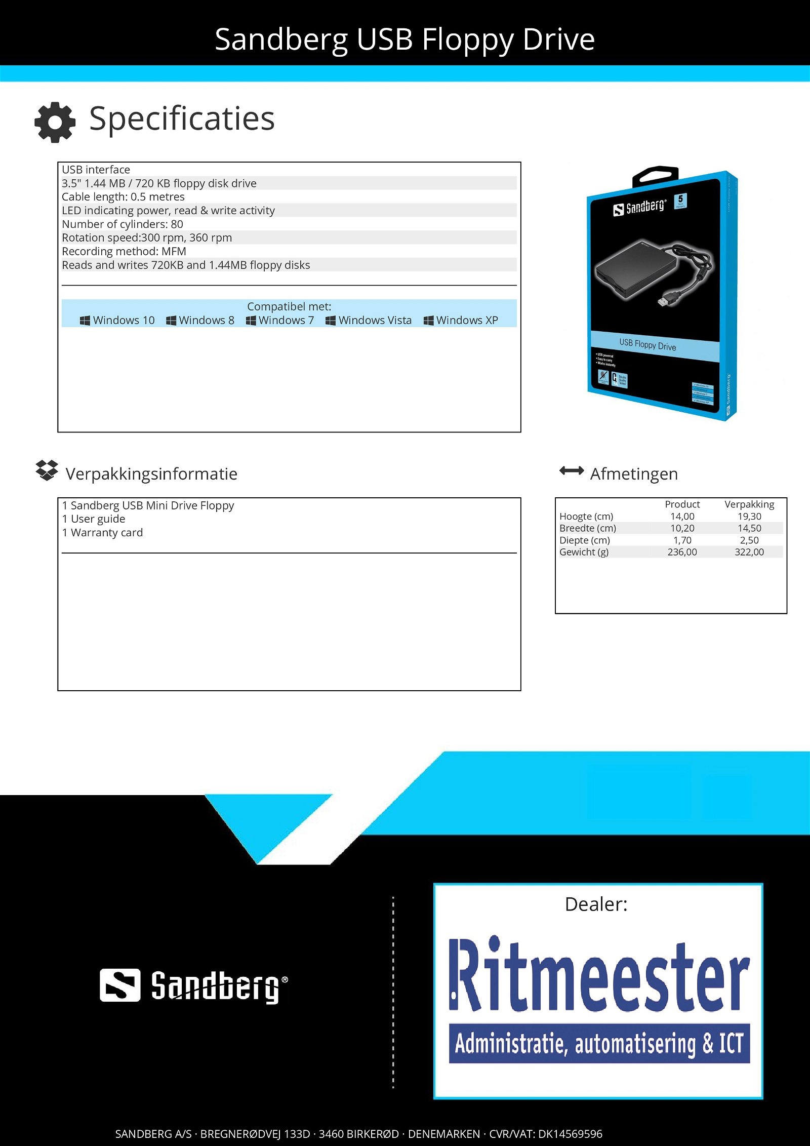 USB Floppy Drive - Afbeelding 3