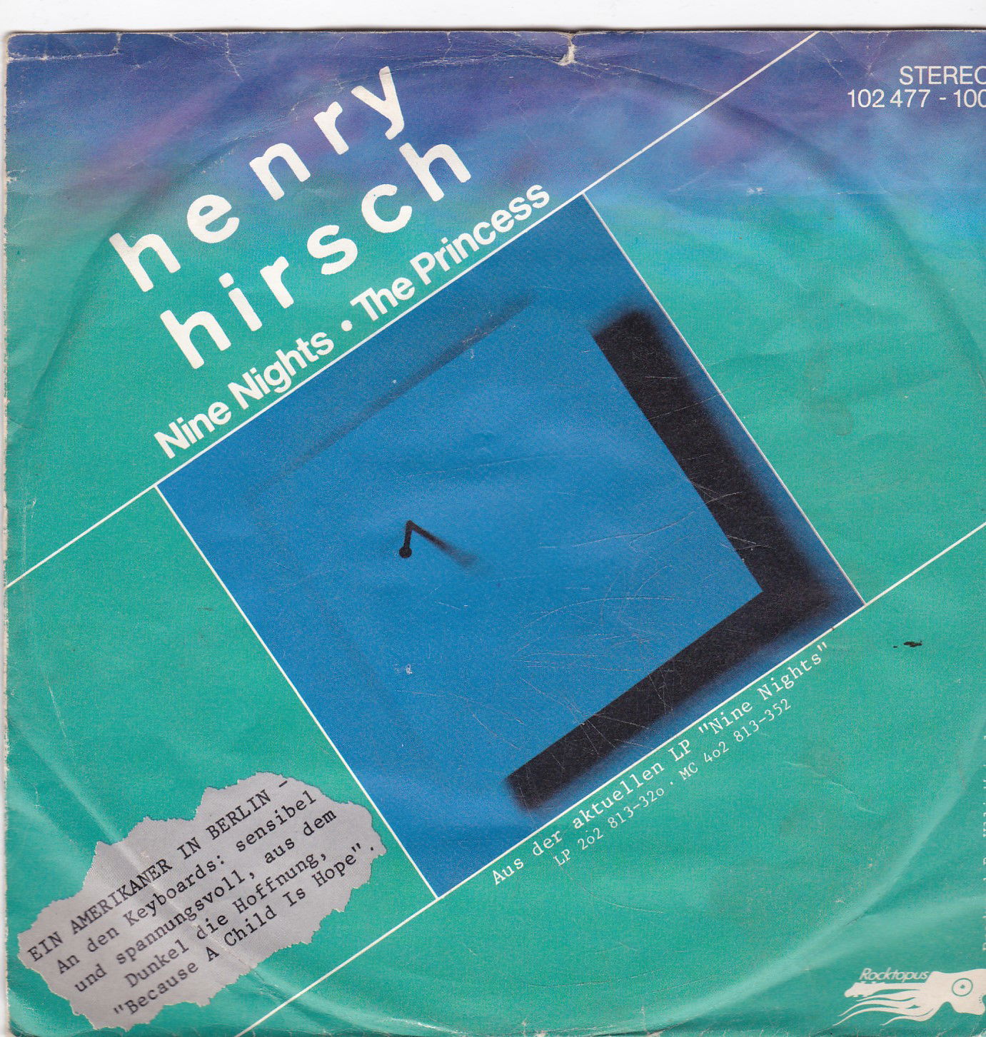 Single Henry Hirsch - Nine nights - nr. 1