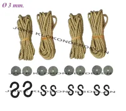 = Comtoise touw = 4 stel =423666