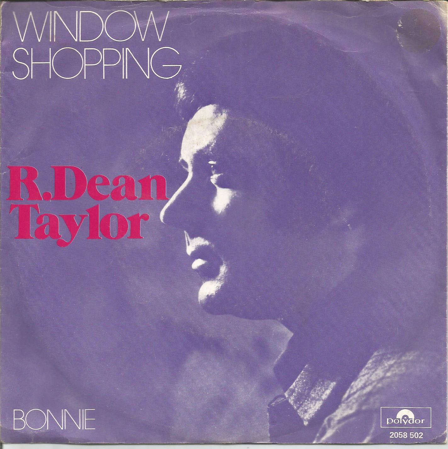 R. Dean Taylor – Window Shopping (1974) - nr. 1