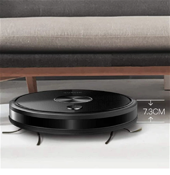 Proscenic Ultenic D5 Robot Vacuum Cleaner 2200Pa Max Suction Wi-Fi & Alexa Control - 3