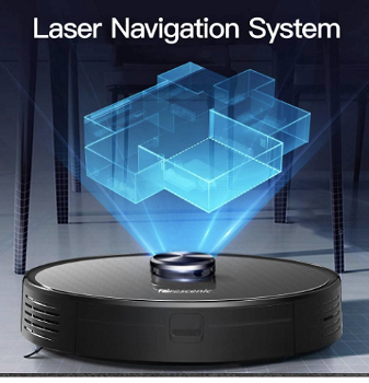 Proscenic U6 Intelligent Robot Vacuum Cleaner 2700Pa Suction LDS Laser Navigation - 5