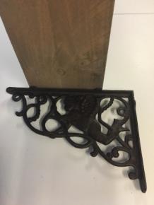 schapdrager-hanger ENGEL motief, gietijzer-small - Afbeelding 2