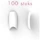 French nagel tips met diepe smile-line, 100 stuks - 0 - Thumbnail