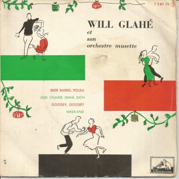 Will Glahé und sein Musette Orchester (EP - 1956) POLKA - 0