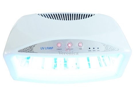 UV nagel lamp DUO dubbelhands UVD-42, 42 watt - 6