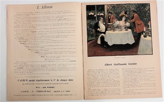 L'Album I. Albert Guillaume [c. 1901] Belle Epoque - 1