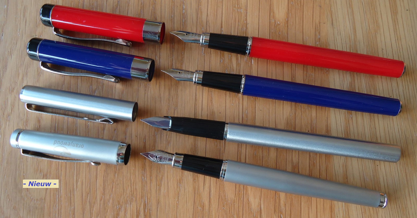 Te koop diverse nieuwe en gebruikte vulpennen (tien stuks). - Afbeelding 2