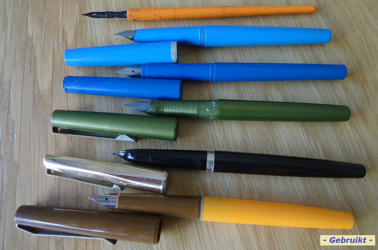 Te koop diverse nieuwe en gebruikte vulpennen (tien stuks). - Afbeelding 5