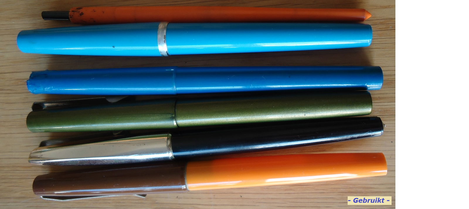 Te koop diverse nieuwe en gebruikte vulpennen (tien stuks). - Afbeelding 7