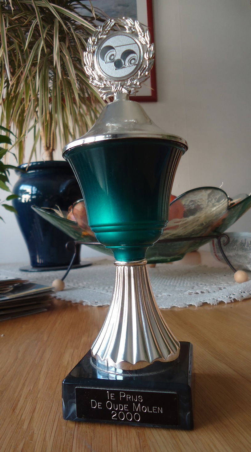 Te koop prijzenbeker van Sportprijzen Tiel (hoogte: 21,5 cm) - Afbeelding 4