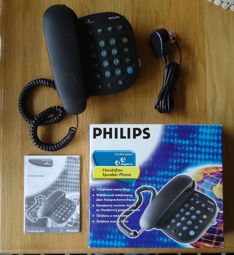 Te koop een vaste telefoon van Philips (model: Elegance 44). - nr. 1