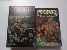 Conan de barbaar boekjes 3x