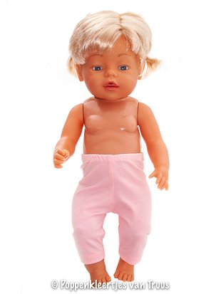 Baby Born 43 cm Jurksetje ruitjes/roze - Afbeelding 3