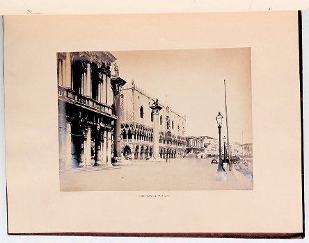 [Venetië] Venice and the Poets 1870 Met 10 Originele Foto's - 4