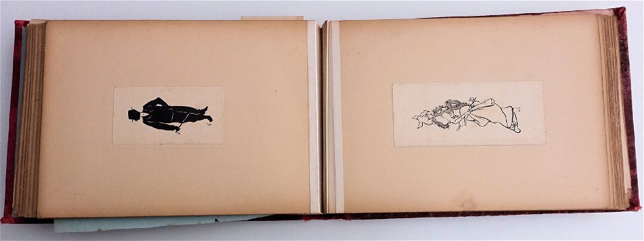L. Vallet (1856-1940) Album met 36 tekeningen Belle Epoque - 7