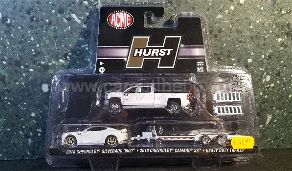 Chevrolet Silverado + Camaro HURST 1:64 ACME - 0