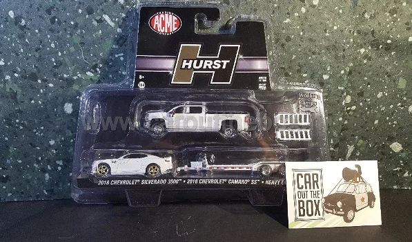 Chevrolet Silverado + Camaro HURST 1:64 ACME - 2