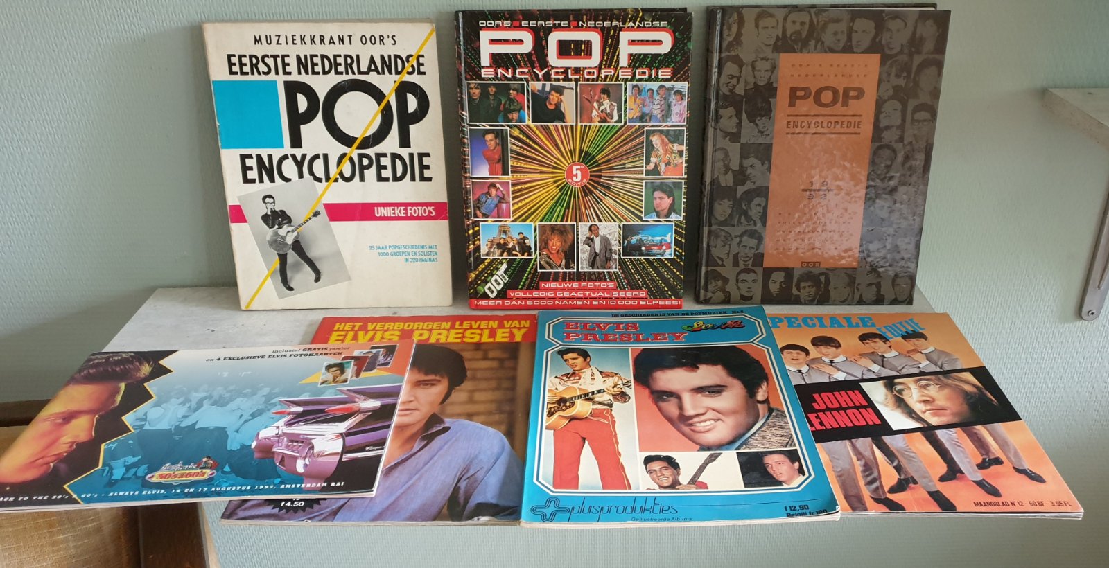 7 boeken / bladen popmuziek - nr. 1
