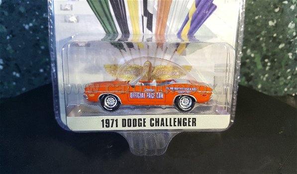 Dodge Challenger INDY 500 1971 1:64 Greenlight - 0