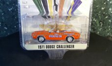 Dodge Challenger INDY 500 1971 1:64 Greenlight