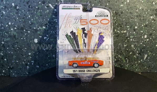 Dodge Challenger INDY 500 1971 1:64 Greenlight - 1