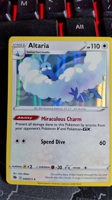  Altaria  049/073  Holo Rare Champion's Path