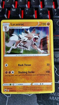 Lycanroc 030/073 Holo Rare Champion's Path - 0