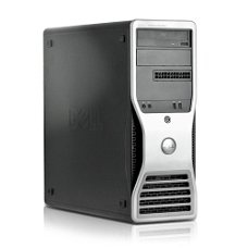 Dell T3500 Workstation W3550 3.0GHz 8GB DDR3, 128GB SSD + 1TB SATA/DVDRW Quadro 2000 Win 10 Pro