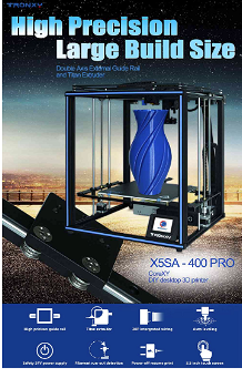 TRONXY X5SA-400 PRO DIY 3D Printer 400*400*400mm Core XY - 0