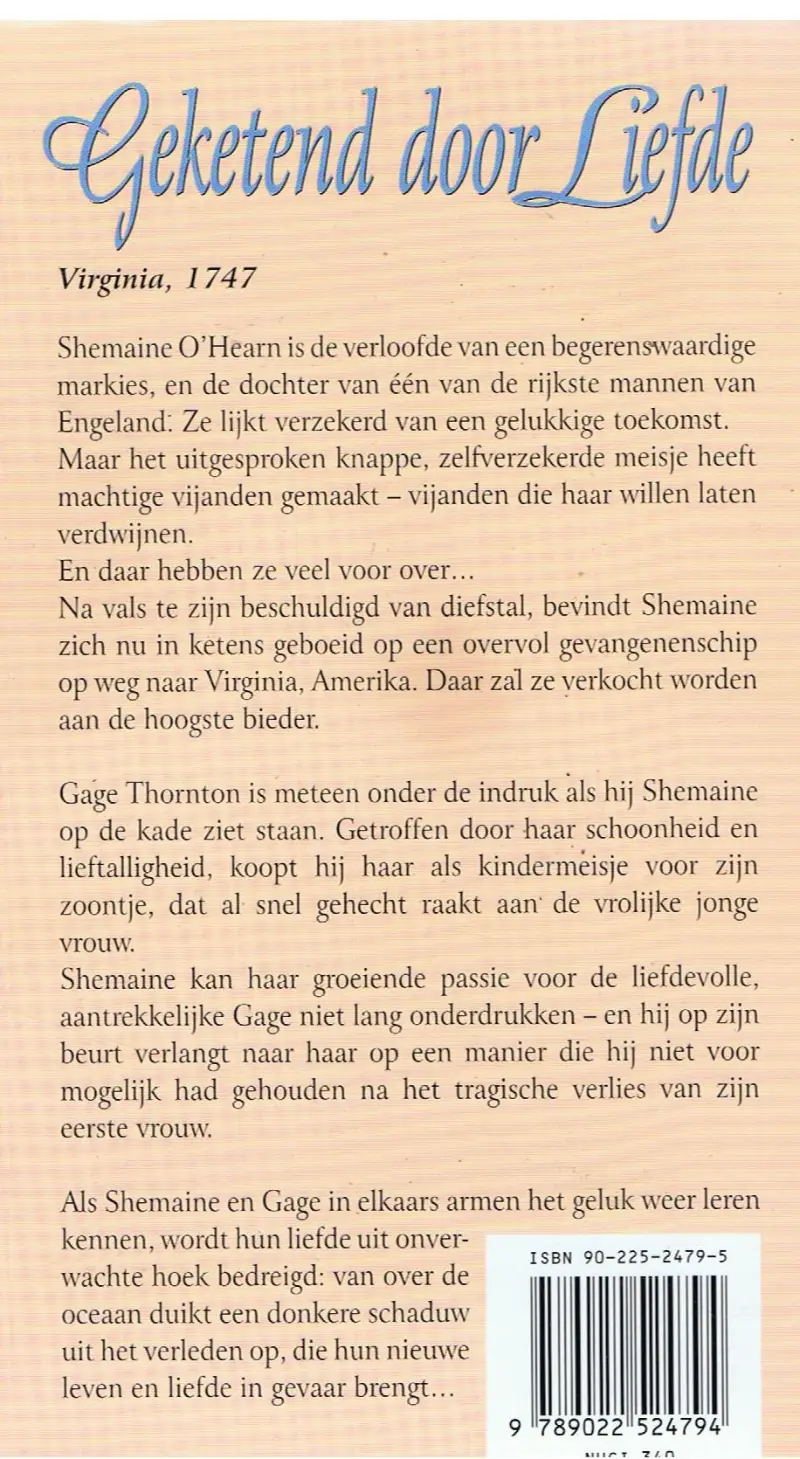 Kathleen Woodiwiss = Geketend door liefde - Afbeelding 2