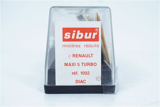 1:43 Sibur 1002 Renault Maxi 5 Turbo DIAC rally #6 - 1