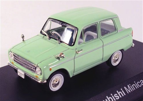 1:43 Norev 800187 Mitsubishi Minica 1962 groen - 1