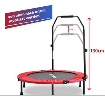 Merax 40 Inch Foldable Fitness Rebounder Mini Trampoline - 0