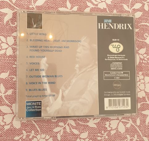 Jimi Hendrix Blues Blues cd - Afbeelding 2